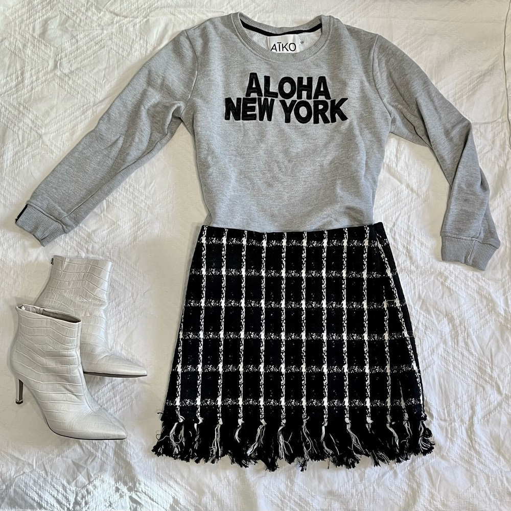 Tory Burch Tweed Skirt